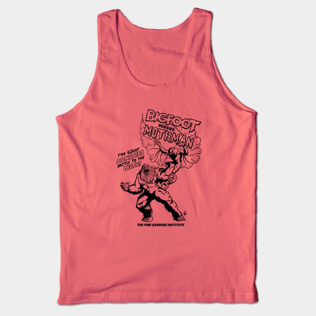 Monster Fight! Tank Top by Pine Barrens Institute